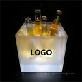 Square LED Light Up Ice Bucket